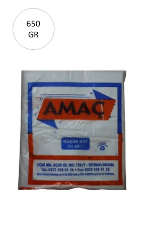 Tedar Şeffaf Hışır Atlet Poşet Küçük Boy 25x42 Cm 650 Gr (1 Paket-Takriben 300 Adet) Najmaddin