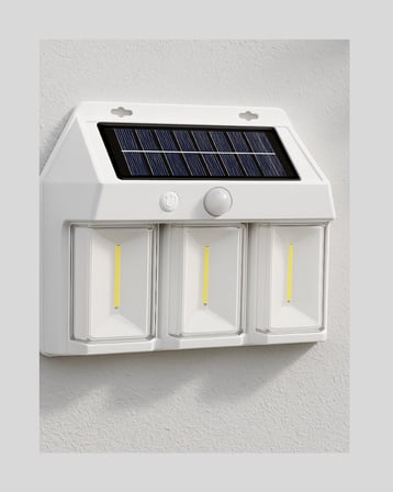 Mey Mey İthalat Dış Mekan Solar Duvar Lambası – 120° Hareket Algılama, 3 Işık Modu Yeni Nesil Najmaddin