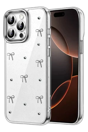 Sh Newface Apple İphone 15 Pro Max Fiyonk Desenli Kapak - Desen 5 Najmaddin