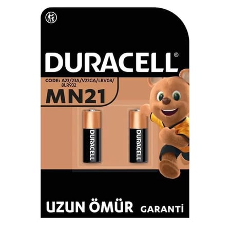 Sh Duracell 23a Lityum Mn21 Alarm Pili (2li Paket) Najmaddin