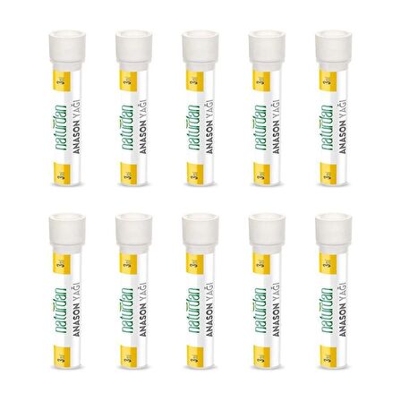 Naturdan Anason Yağı 3 Ml 10 Adet