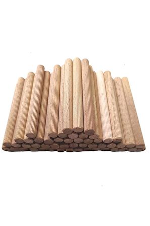 Ahşap Kavela Çıta Çubuk Kavela 1.kalite Yivli 10 Mm 10 Cm 50 Adet