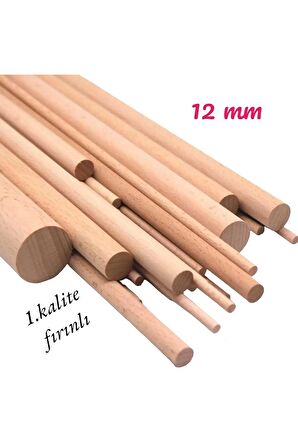 Ahşap Kayın Kavale 1.kalite 12 Mm 80 Cm Fırınlanmış Kavela 5 Adet