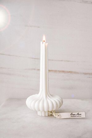 Doğal Soya Wax Dekorasyon Vazo Mum