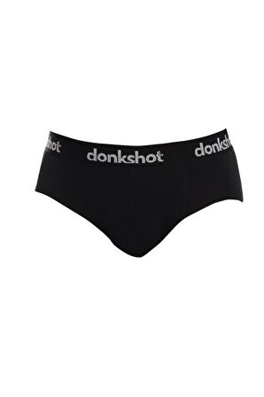 Donkshot (6 adet) Likralı Erkek Slip Boxer 1108V4 (Siyah-Lacivert-Gri)