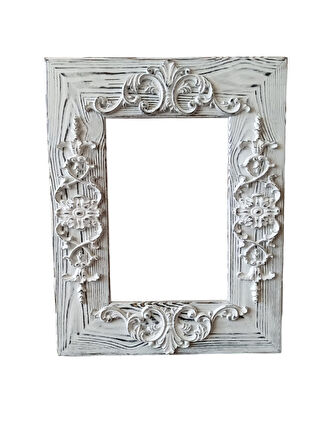 Neiwel Vintage Flora C Ahşap Resim ve Ayna Çerçevesi 