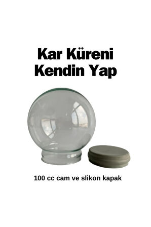 Kendi Kar Küreni Kendin Yap Snow Globe DIY