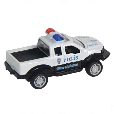 Nessiworld  Çek Bırak Metal Polis Pickup Aracı