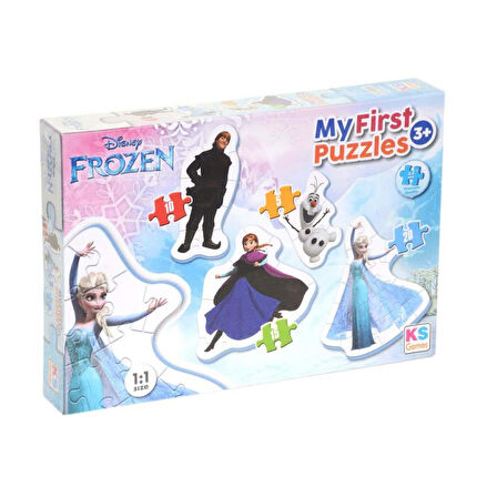Nessiworld KS Frozen Benim İlk Yapbozum 4'ü Bir Arada
