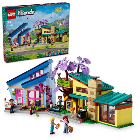 LEGO Friends Olly ve Paisley'nin Aile Evleri 42620