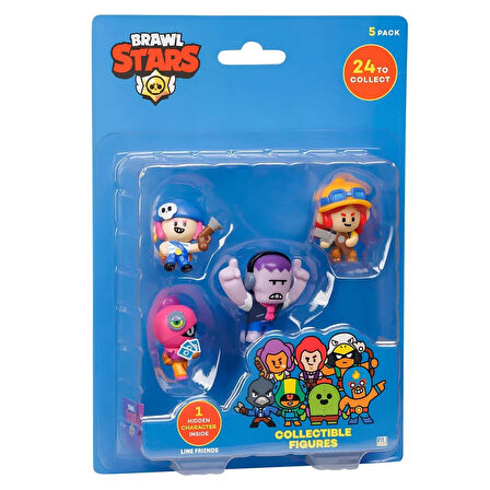NessiWorld Brawl Stars 5'li Figür Set