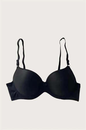 Nevamel® Mikro Kumaş Push Up Dolgulu Balenli Günlük Tek Destekli Sütyen