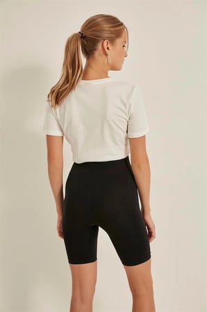 Nevamel® Siyah Mi Emay 3005 Soft Uzun Paçalı Boxer Korse (Kod:3005)