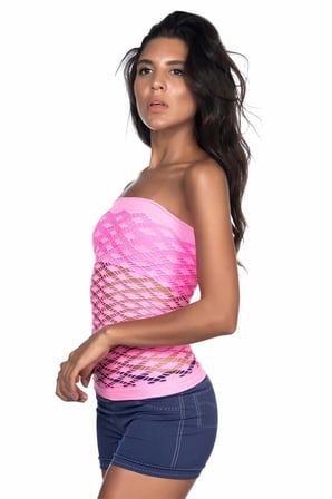 Nevamel® Mor Mi Emay 5034 Fantazi Büstiyer Atlet Korse (Kod:5034)