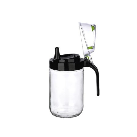 Nevamel® Cam Yağdanlık - Kulplu Sirkelik Sosluk 660ML (1431)
