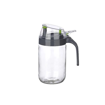 Nevamel® Cam Yağdanlık - Kulplu Sirkelik Sosluk 660ML (1431)