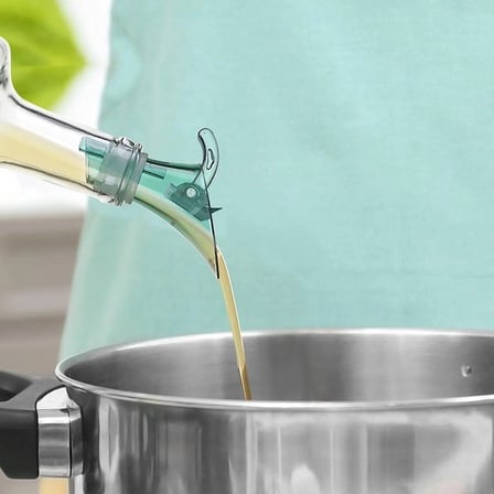 Nevamel® Dipsy Şişe Kapağı - Şişe Ucu Aparatı Yağdanlık Tıpa 2 ADET - Antrasit (1431)