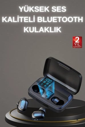 Nevamel Yeni Nesil TWS Kablosuz Kulaklık Güçlü Batarya Yüksek Kalite Bluetooth 5.0 ANC Özelliği
