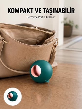 Nevamel® Kompakt ve Taşınabilir Tüy Temizleme Topu – Su ile Kolay Temizlik