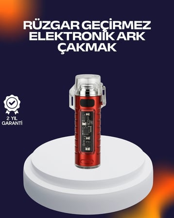 Nevamel® Rüzgar Geçirmez Elektrikli Çakmak Hayatta Kalma Tasarımlı