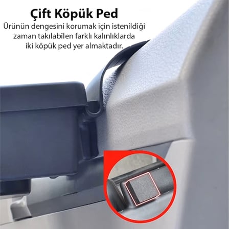 Nevamel® ALLY Oto Araç Içi Bardaklık Organizer Bardak Tutucu Saklama Kutusu-(5775)