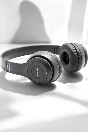 Nevamel® Kulak Üstü TF Kart ve AUX Destekli Ergonomik Bluetooth Kulaklık