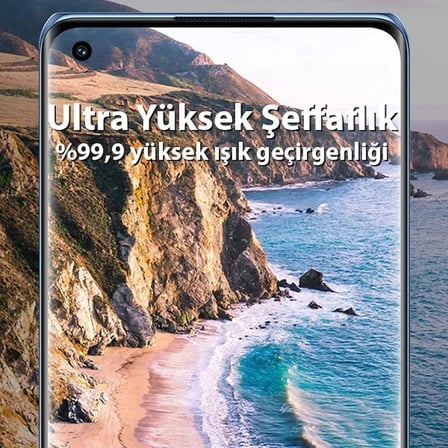 Nevamel Oppo Reno6 Pro 3D Full Tempered Cam Kamera Koruyucu-(5775)