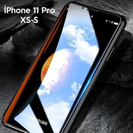 Nevamel WK İPhone 11 Pro 5.8 XS-X  Kingkong Curved Tempered Cam Ekran Koruyucu-(5775)