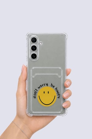 Nevamel® Samsung Galaxy A54 Kartlıklı Gülücük Desenli Kılıf