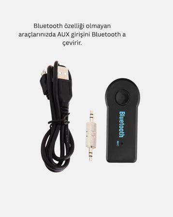 Nevamel Car Bluetooth AUX Oto MP3 Player Kablosuz Müzik ve Görüşme Cihazı