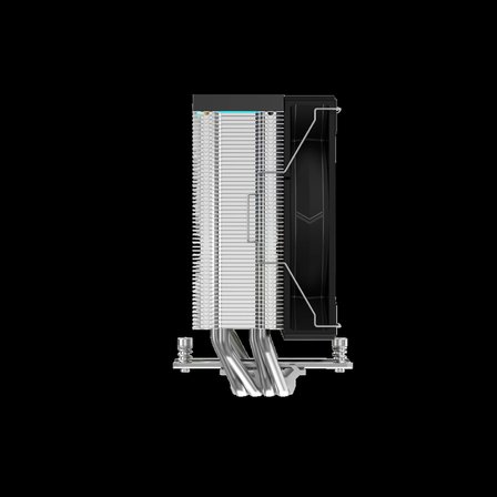 Nevamel® SAMA A40L Black 1x120mm ARGB Fan Kule Tipi Hava Soğutma 4 adet Gelişmiş Kompozit Isı Borusu CPU Fan (AMD ve INTEL Tüm işlemciler ile uyumlu)(1923)