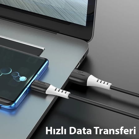 Nevamel HOCO X82 Type-C to USB 3A Hızlı Silikon Data ve Şarj Kablosu-(5775)