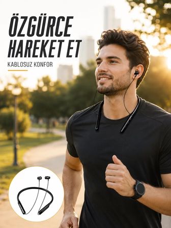 Nevamel® PG-100 Kablosuz Bluetooth Kulaklık Yeni Nesil