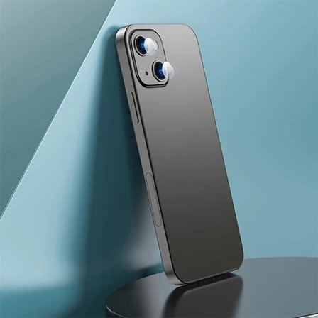 Nevamel ALLY İPhone 14 Tempered Glass Cam Kamera Koruyucu-(5775)
