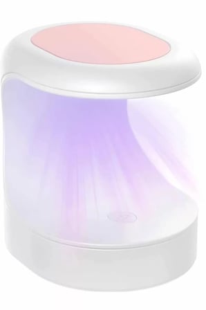 Nevamel® Seyehat Tipi Mini Oje Kurutucu Ultraviole Mor Işık Protez Tırnak Kurutucu Yeni Nesil
