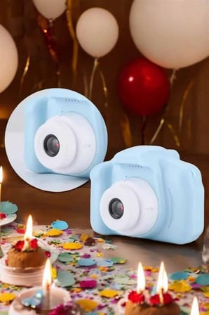 Nevamel Çocuk Kamerası Dijital 1080P HD Kaliteli Mini Fotoğraf Makinesi Profesyonel