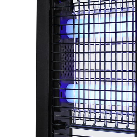 Nevamel® ASONIC AS-A28 Siyah 4W 2000V Masaüstü Zincir Askılı 2adet UV Mor Işıklı Siyah Kasa Sinek Öldürücü(1923)
