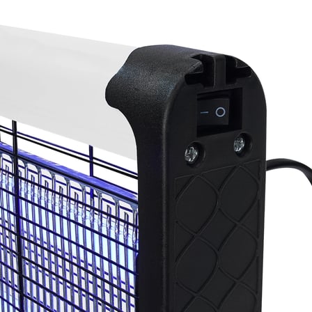 Nevamel® ASONIC AS-A28 Siyah 4W 2000V Masaüstü Zincir Askılı 2adet UV Mor Işıklı Siyah Kasa Sinek Öldürücü(1923)