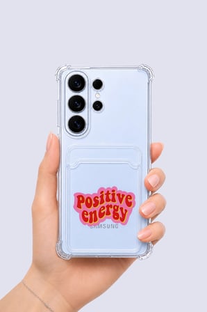 Nevamel® Samsung Galaxy S26 Ultra Kartlıklı Pozitif Enerji Desenli Kılıf