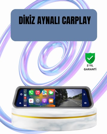 Nevamel® Ön Arka Kameralı Dokunmatik Dikiz Aynası 170° Geniş Açı