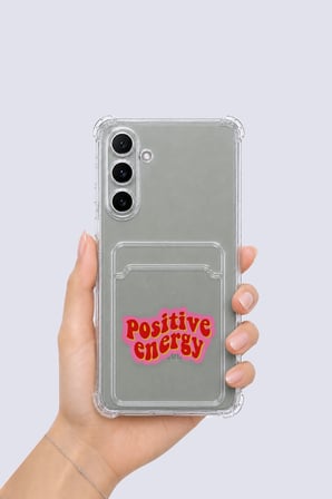 Nevamel® Samsung Galaxy A54 Kartlıklı Pozitif Enerji Desenli Kılıf