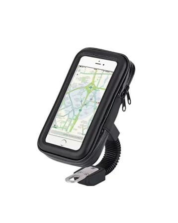 Nevamel® Bisiklet Scooter Motosiklet İçin Su Geçirmez Telefon Standı 360 Derece Döner