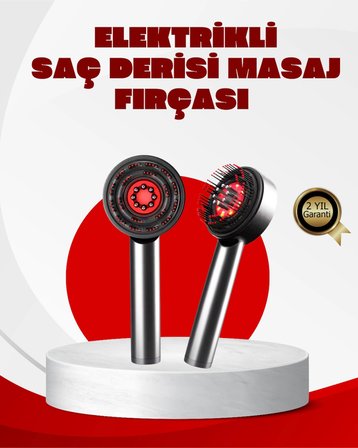 Nevamel® Esansiyel Yağ Hazneli LED Saç Bakım Masaj Tarağı