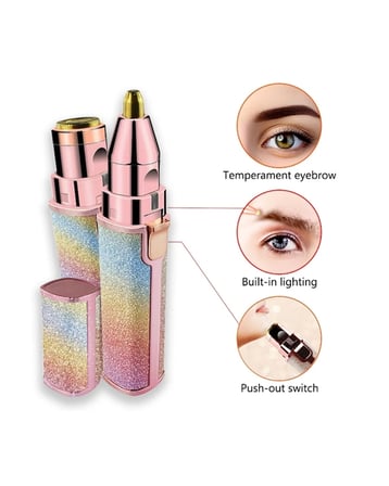 Nevamel Kaş ve Yüz Epilation Aleti – Kolay Kullanımlı Portatif Shaver USB Şarjlı