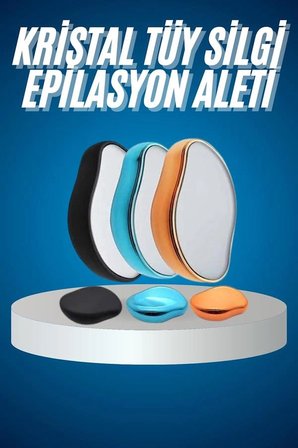 Nevamel Tüy Silgi Kristal Epilasyon Acısız Ağrısız ve Pratik Epilasyon Aleti