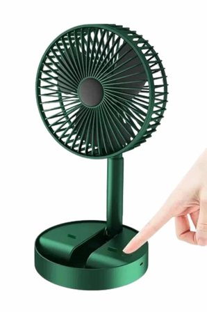 Nevamel® Katlanabilir Usb Şarjlı Masaüstü Soğutucu Mini Fan Telefon Tutucu