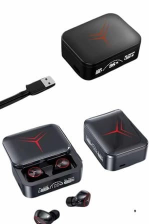 Nevamel® Kablosuz Şarj Göstergeli Powerbank Özellikli Bluetooth Kulaklık Çağrı Cevaplayabilen Yeni Nesil