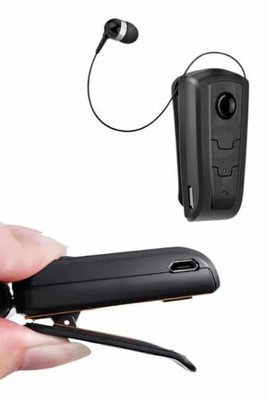 Nevamel Makaralı Bluetooth Kulakiçi Yaka Kulaklığı Kablosuz Kulaklık
