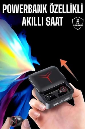 Nevamel Powerbankli Kulaklık Bluetooth Bağlantılı Çoklu Bağlantı