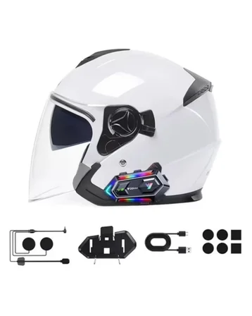 Nevamel® Bluetooth 5.3 Motosiklet Kask Intercom Gürültü Engelleyici Su Geçirmez Kulaklık